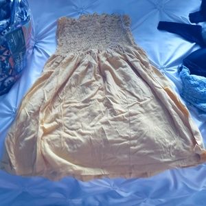 Tube Top Dress & Shirt